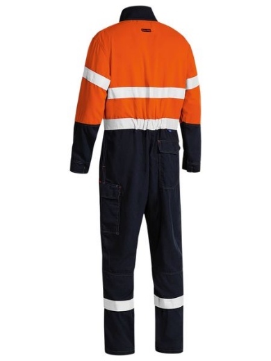 Picture of Bisley, Tencate Tecasafe® Plus 580 Hi Vis Lightweight FR Engineered Coverall